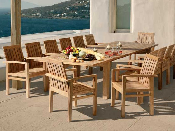 Barlow Tyrie Apex 14 Seat Dining Set