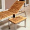 Barlow Tyrie Equinox 19" Lounger Side Table