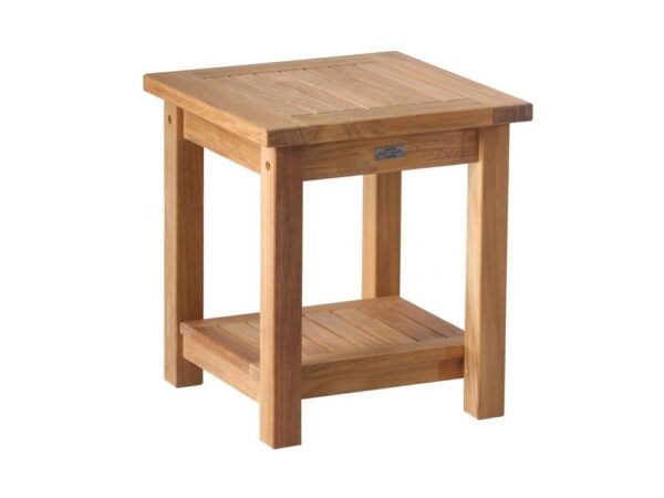 Small Teak Table w/Shelf