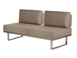 Barlow Tyrie Mercury Deep Seating Couch Without Arms 1MEDB2