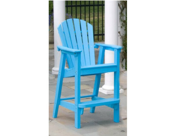 Seaside Casual Shellback Adirondack Bar Chair XX060