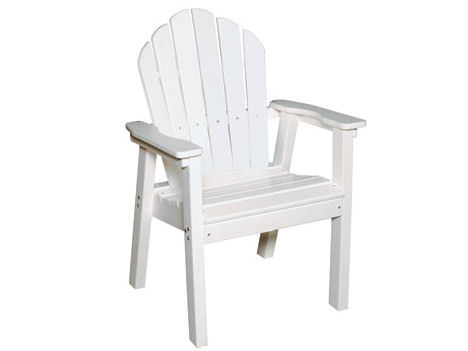 Seaside Casual Classic Adirondack Dining Chair XX014