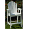 Seaside Casual Classic Adirondack Bar Chair XX061