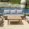 Somerset Teak Club Group with cushions