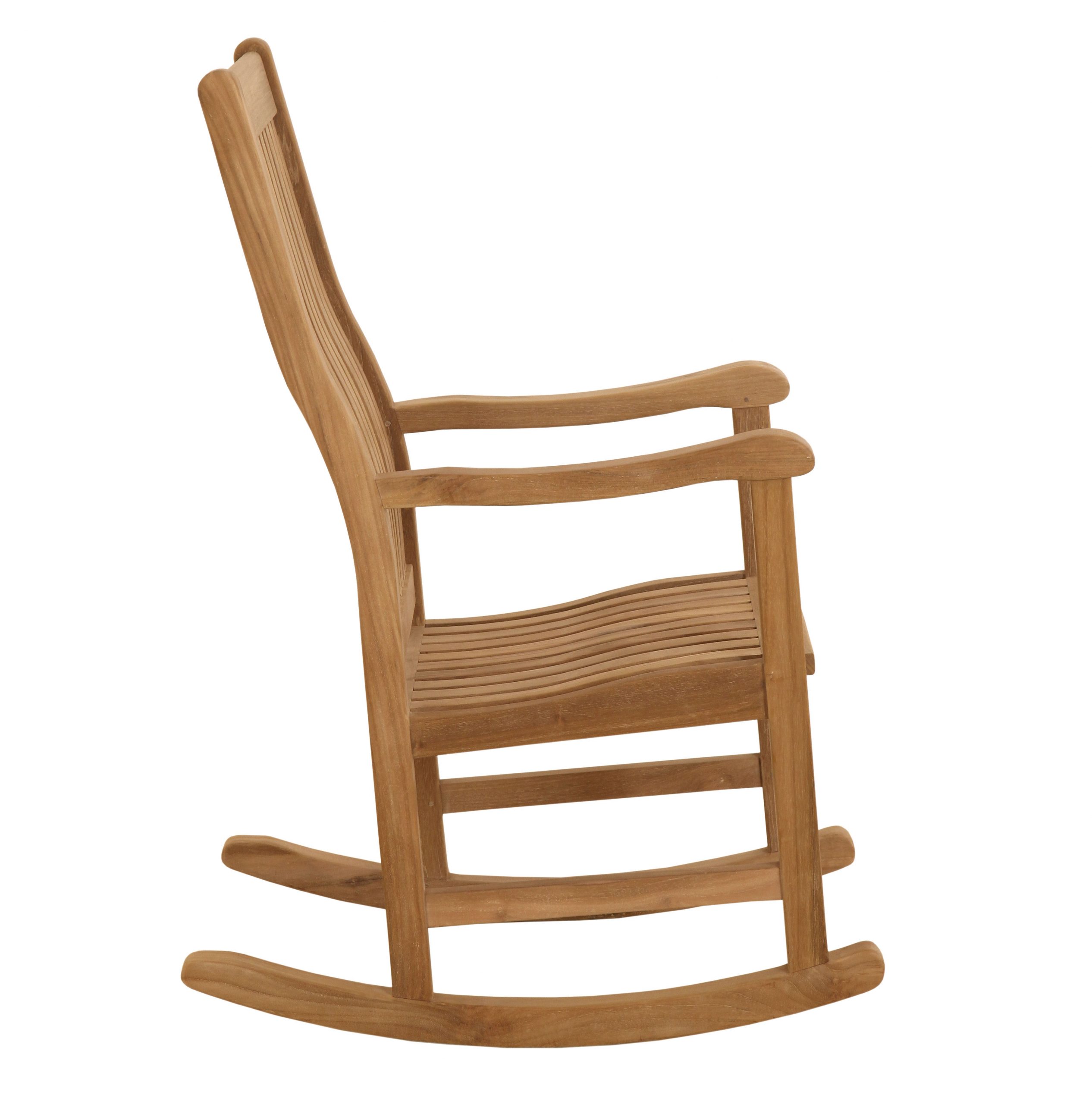 Classic Teak Rocking Chair On At, Teak Outdoor Furniture Rocking Chair