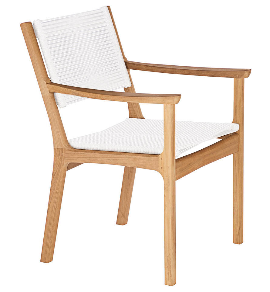 Barlow Monterey Cord Dining Armchair on SALE NOW at Atlantic Patio!
