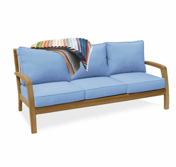 Somerset Teak Sofa with cushions